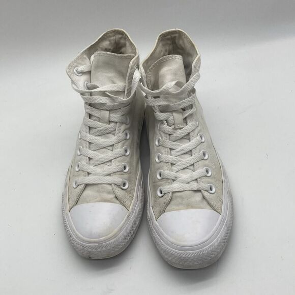 Womens Size 7.5 Converse CT All Star II Hi White Casual Shoe Sneaker Lightweight - Picture 3 of 9